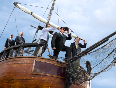 Members of Congress, above, as they embark upon a journey from which many may never return.